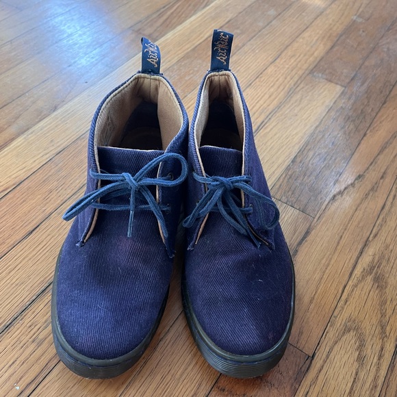 Dr. Marten blue canvas shoes (women’s size 6) - Picture 5 of 6